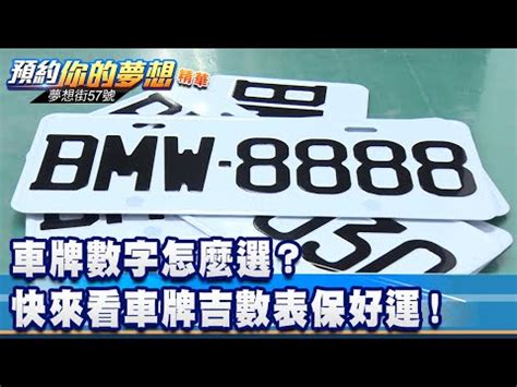 車牌號吉凶|車牌吉數查詢：你的車牌號碼帶來好運了嗎？ 